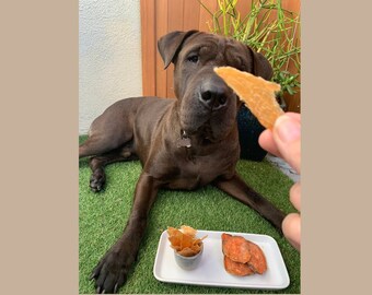 All-natural, Healthy, Single Ingredient Dog Treats | Dehydrated 100% Chicken Breast | Dehydrated Sweet Potato (vegan) | USA made