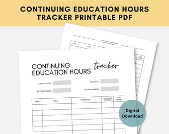CEU Tracker Template Google Sheets Continuing Education Tracker CEU Tracker Template Google Sheets Continuing Education Tracker