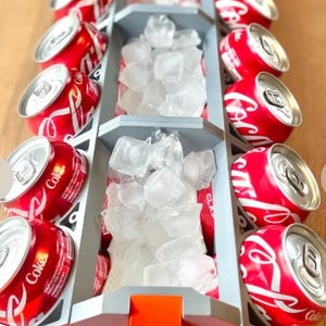 V4-V12 Engine Block Can Cooler – Car Enthusiast Beverage Holder (Powder-Coat Look Option) V12