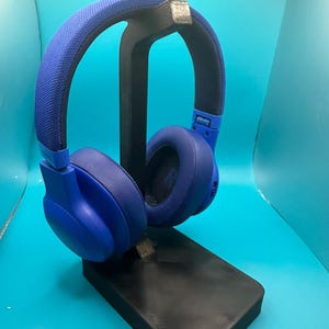 Soporte para auriculares impreso en 3D: elegante y resistente soporte para auriculares para amantes de los juegos, la oficina y la música