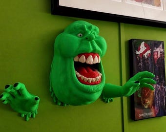 Ghostbusters Slimer Wall Art – Unique Handmade Decor