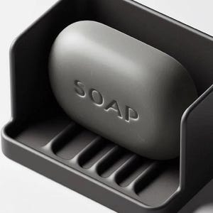 Minimalist Soap Dish with Drain Slots – 3D Printed Bathroom Organizer