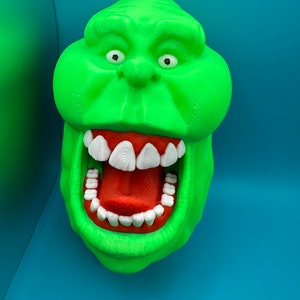 Ghostbusters Slimer Wall Art – Unique Handmade Decor