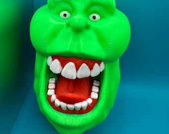 Ghostbusters Slimer Wall Art – Unique Handmade Decor