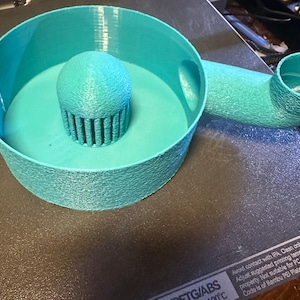 3D Printed Berry Spinner Cleaner: Sink-Powered Fruit Washer