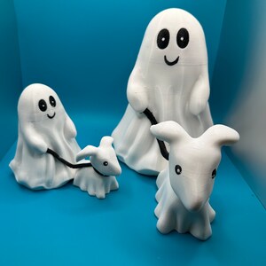 Ghost Walking Dog Statue - Etsy