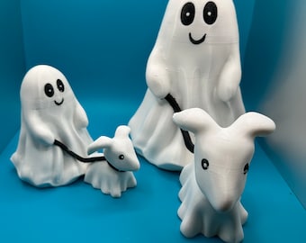 Ghost Walking his Dog