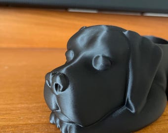 Sleeping Labrador Flower Pots
