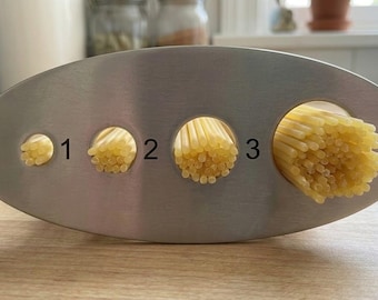 4-teiliges Spaghetti-Messwerkzeug - Pasta-Portionskontrolle für perfekt gekochte Spaghetti jedes Mal