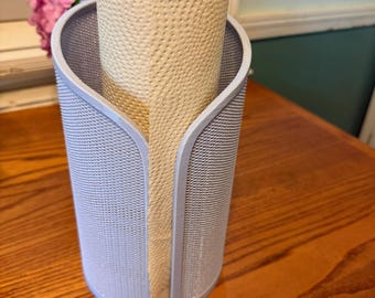 Moderner Papierhandtuchhalter, Küchenhelfer für die Arbeitsplatte, 3D-gedruckte Landhausdeko, Einzugsgeschenk