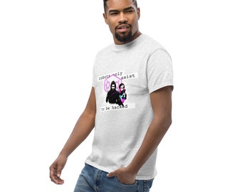 Classic T-Shirt S - 3XL / Streetwear / Videogame Character Sombra Overwatch X Mr. Robot TV Show / Fanart Mashup