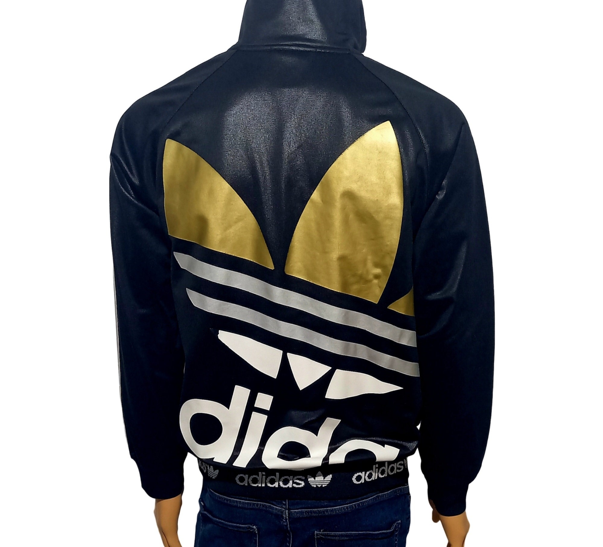 ADIDAS Track Jacket Chile 62 Lllited Shiny Gold Rare Vintage ADIDAS Track Jacket Chile 62 Lllited Shiny Gold Rare Vintage
