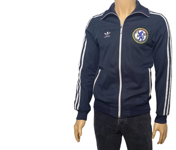 Rare Adidas Chelsea Football Club Vintage Track Jacket -size S