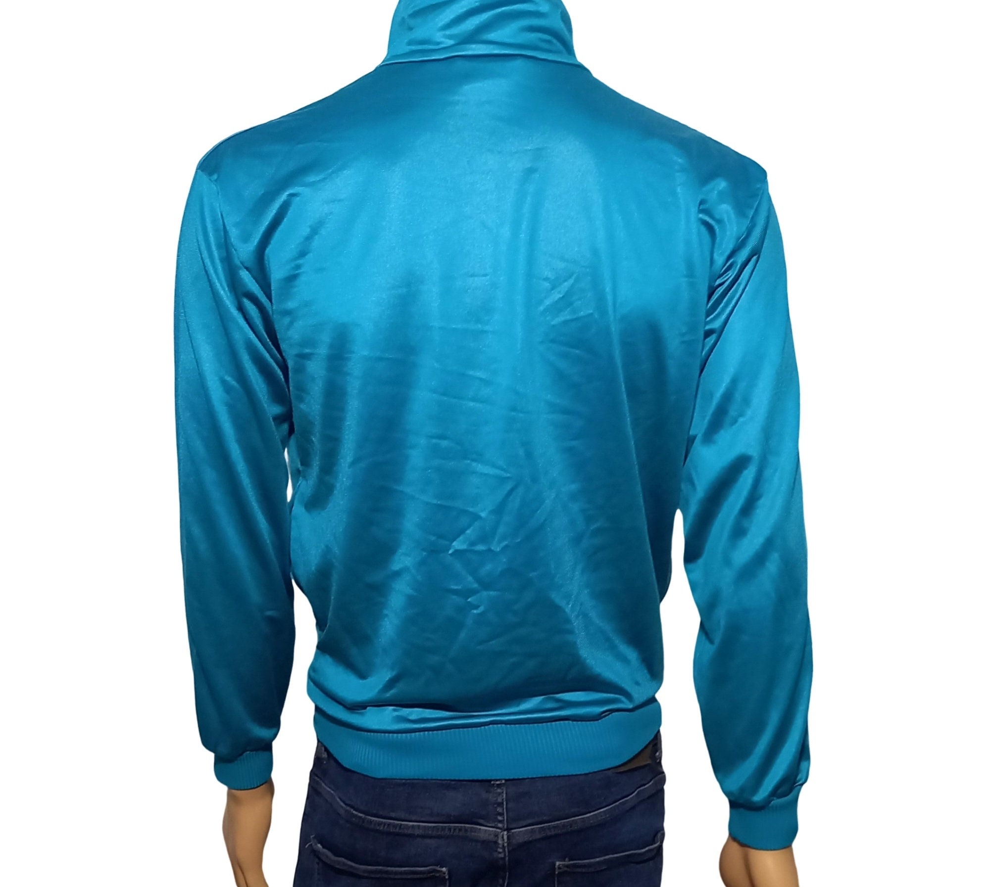 ADIDAS Track Jacket Chile 62 Blue Shiny Limited Retro ADIDAS Track Jacket Chile 62 Blue Shiny Limited Retro