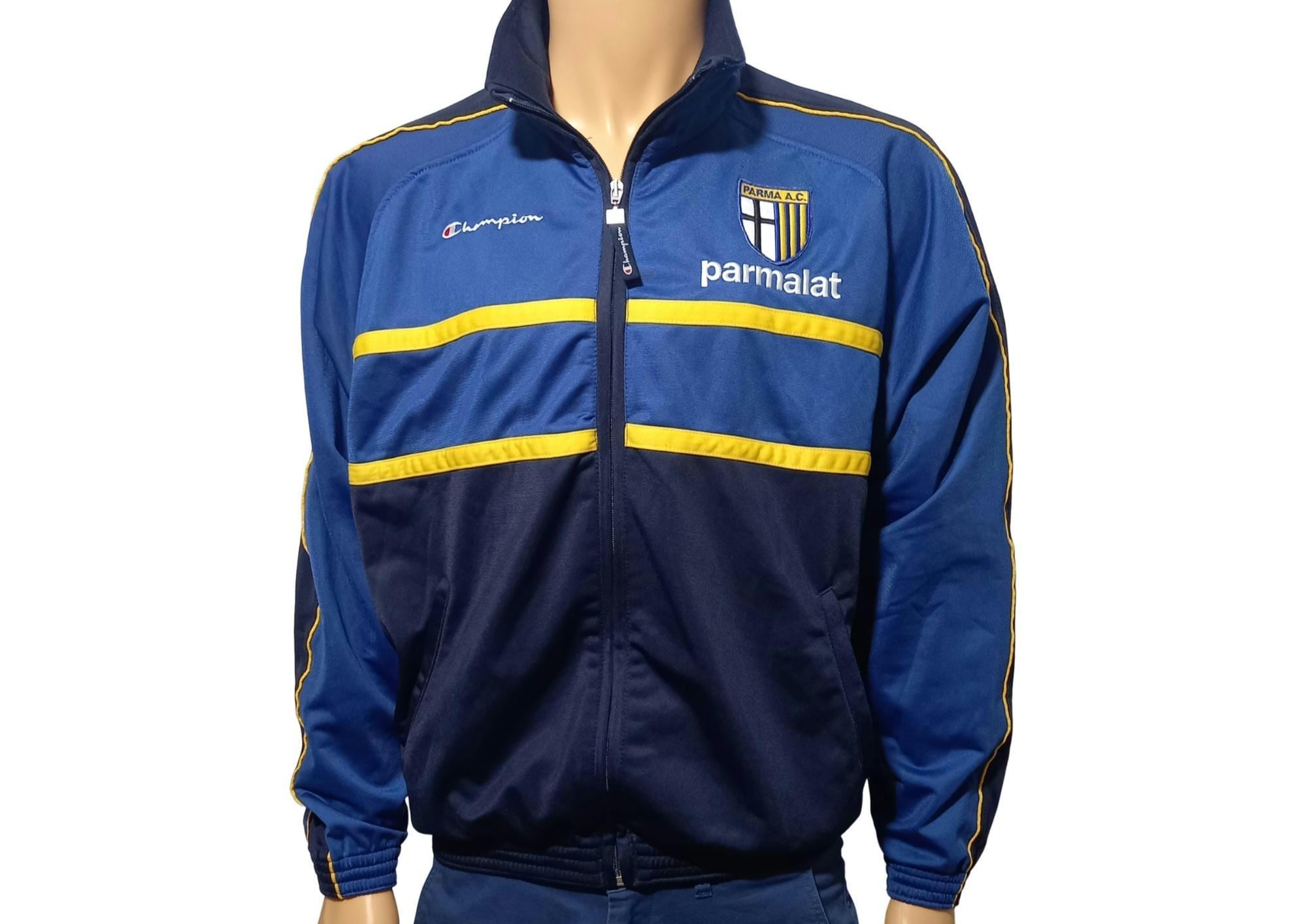 ウェア 90S VINTAGE PARMA champion track jacket Champion Usa Track Jacket PARMA A.C 1999 Retro Vintage