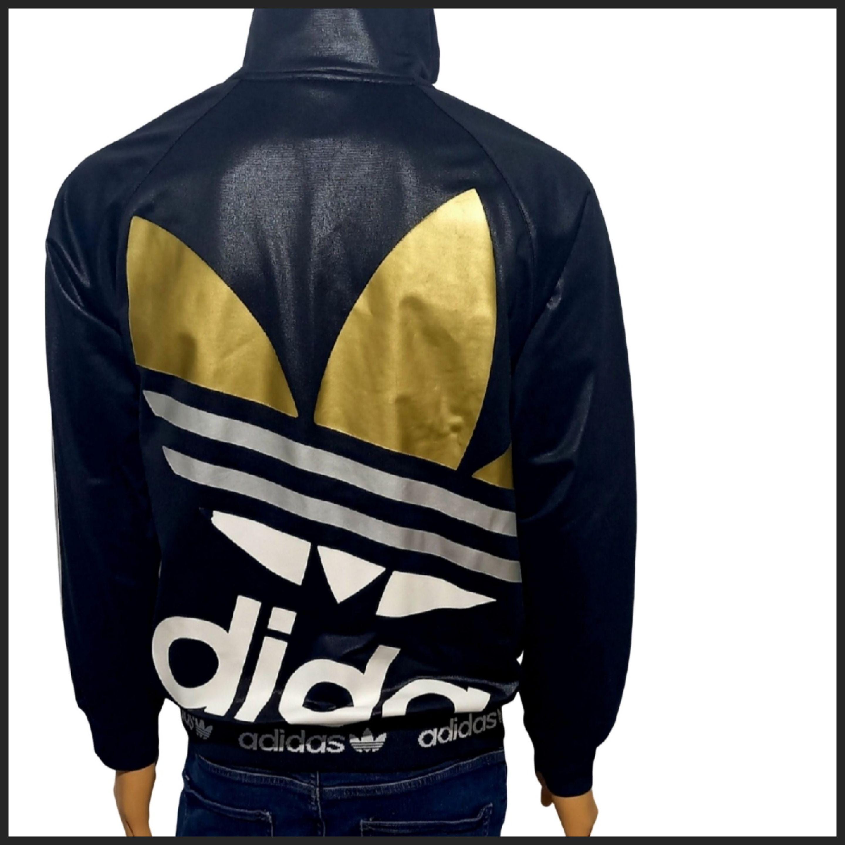 ADIDAS Track Jacket Chile 62 Lllited Shiny Gold Rare Vintage ADIDAS Track Jacket Chile 62 Lllited Shiny Gold Rare Vintage