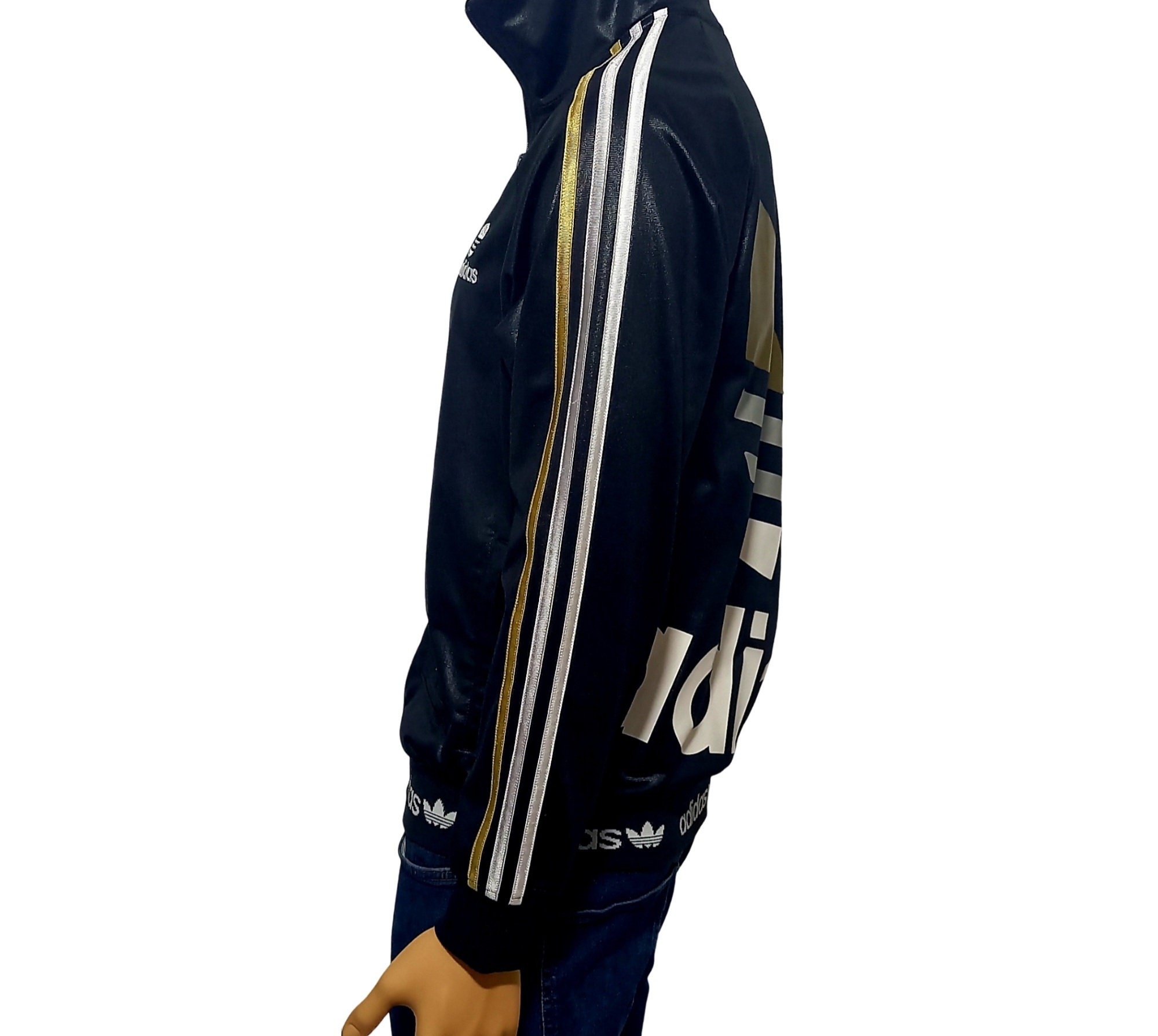 ADIDAS Track Jacket Chile 62 Lllited Shiny Gold Rare Vintage ADIDAS Track Jacket Chile 62 Lllited Shiny Gold Rare Vintage