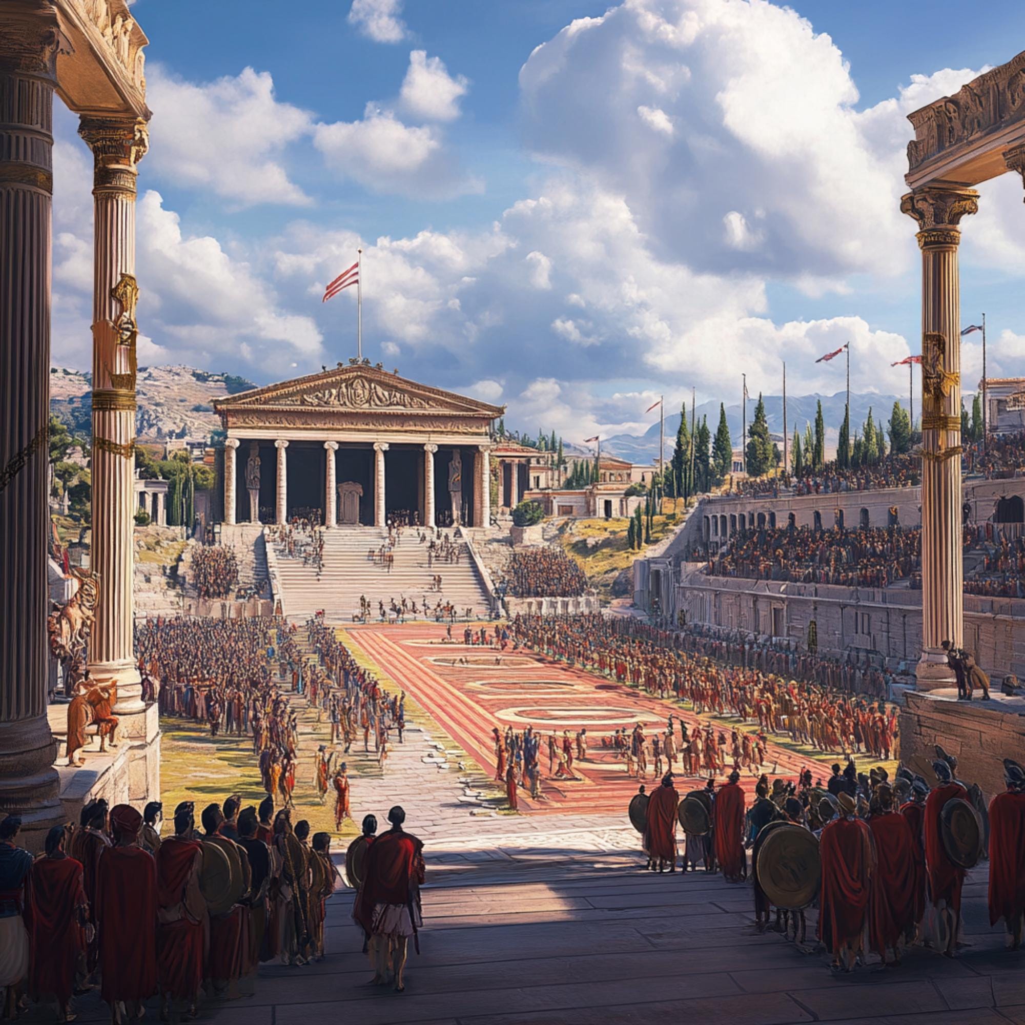 110+ Ancient World Backgrounds & Scenes Bundle, Digital Art, Historical ...