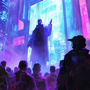 140+ Cyberpunk RPG Scenes Bundle, Dungeons and Dragons, RPG, DM ...