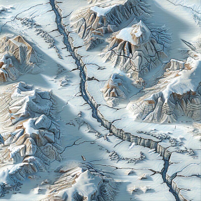 100+ Mountain Themed Maps Bundle, Dungeons and Dragons, RPG, Iso, High ...