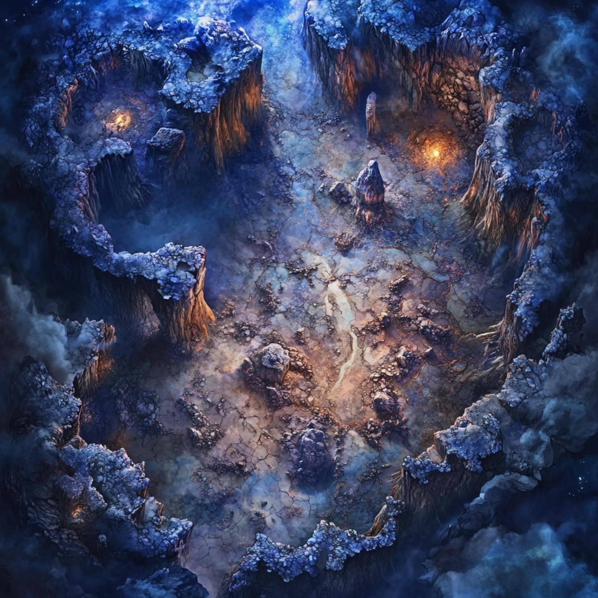 200+ Elemental Battlefields Map Bundle, Dungeons and Dragons, RPG, Iso ...