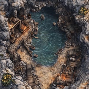 100+ Fantasy Battlemap Bundle, RPG Battle Grids, D&D, Tabletop Maps ...