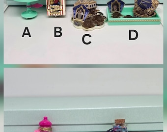 Custom Changeable Crochet Hook (mini wizard food series)