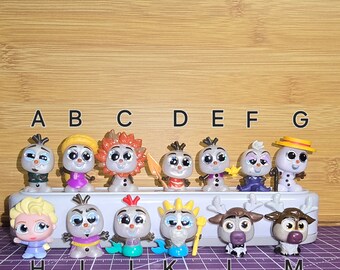 Custom Adorable Crochet Hook (Snowman Series)