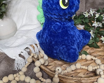 Crochet Chonky Dino Plushie