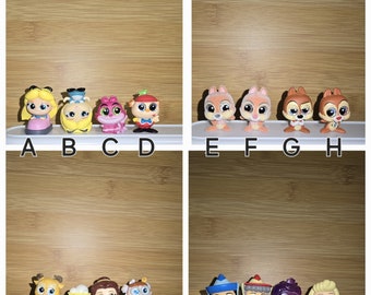 Custom Adorable Crochet Hook (Alice, Chipmunks, Beast and beauty, Sleeping princess series)