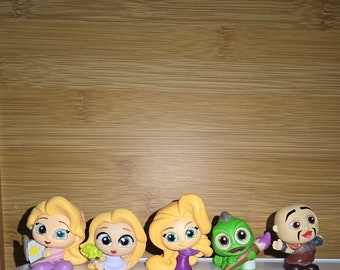 Custom Adorable Crochet Hook (Long Hair Princess Series)