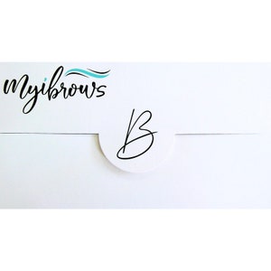 CUSTOM EYEBROW STENCILS