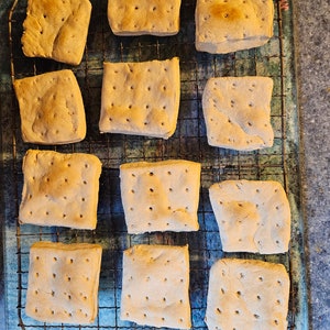 Civil War Recipe Hardtack - 12 Pieces