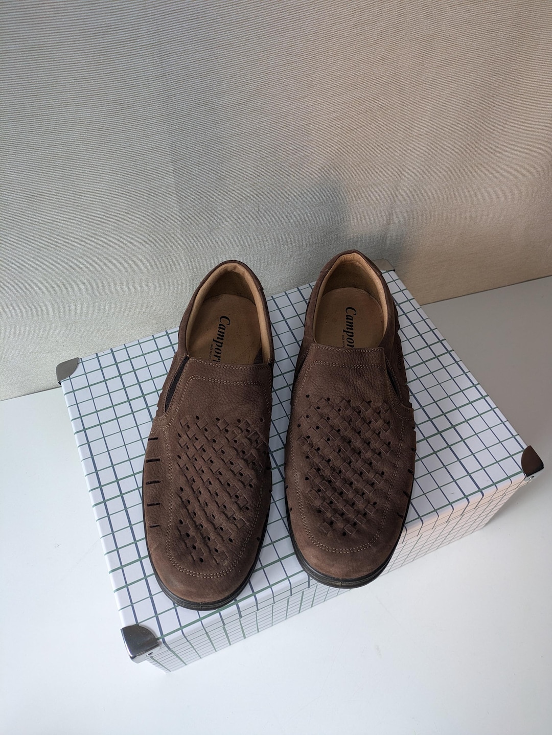 Men’s Genuine Leather slip ons made in Portugal Men main image 2
