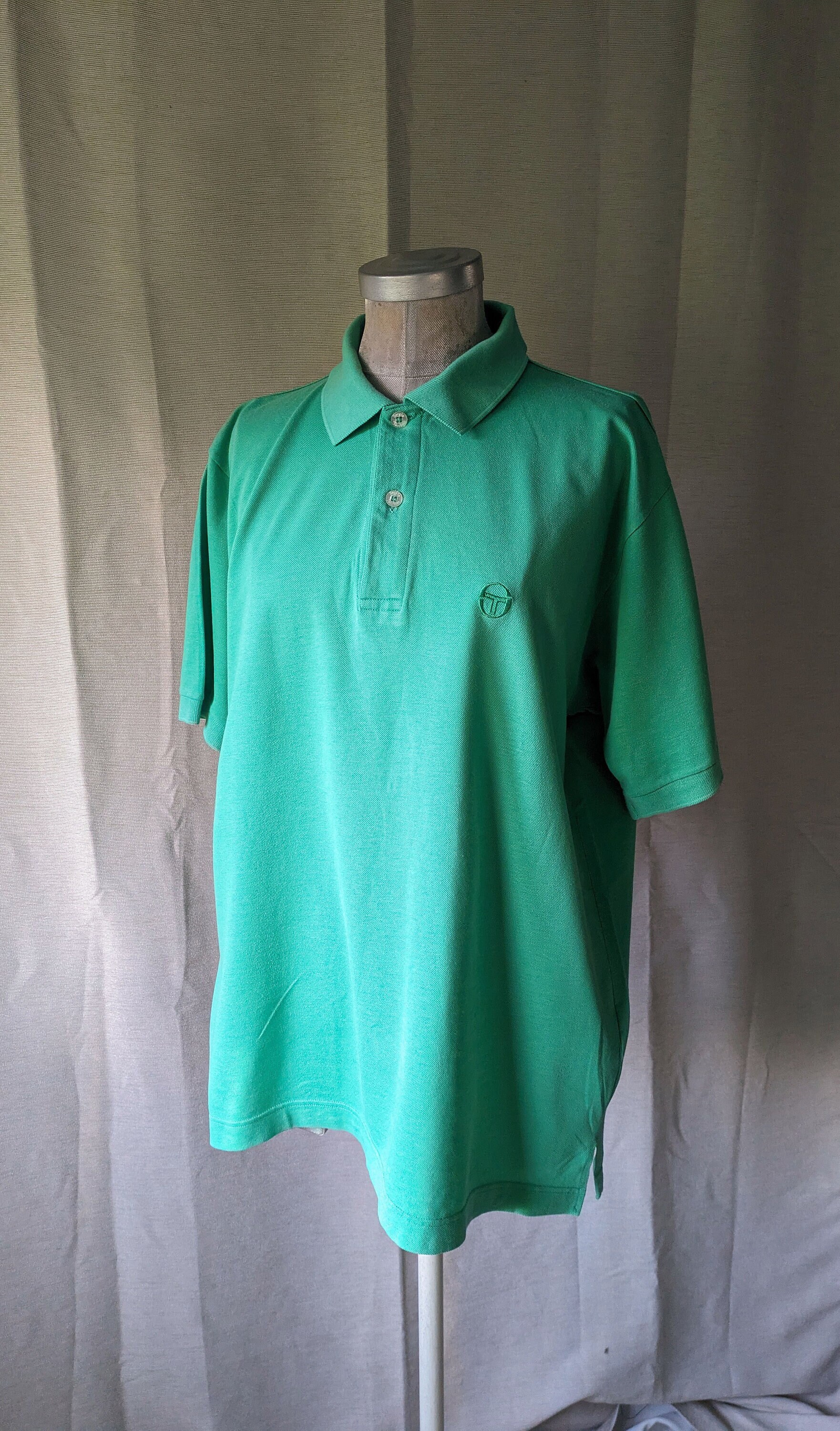 Vintage | Sergio Tacchini | Green Polo Shirt | Size Large / Extra 