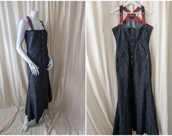 Robe + Jupon Marithé François Girbaud Noire En Rami - Taille XS, Neuve Avec étiquette
