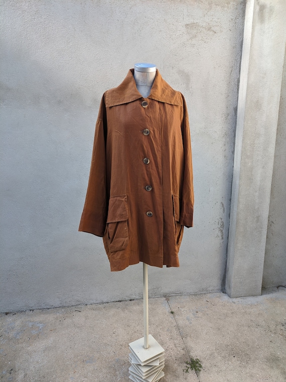2000s JIL SANDER - leather jacket
