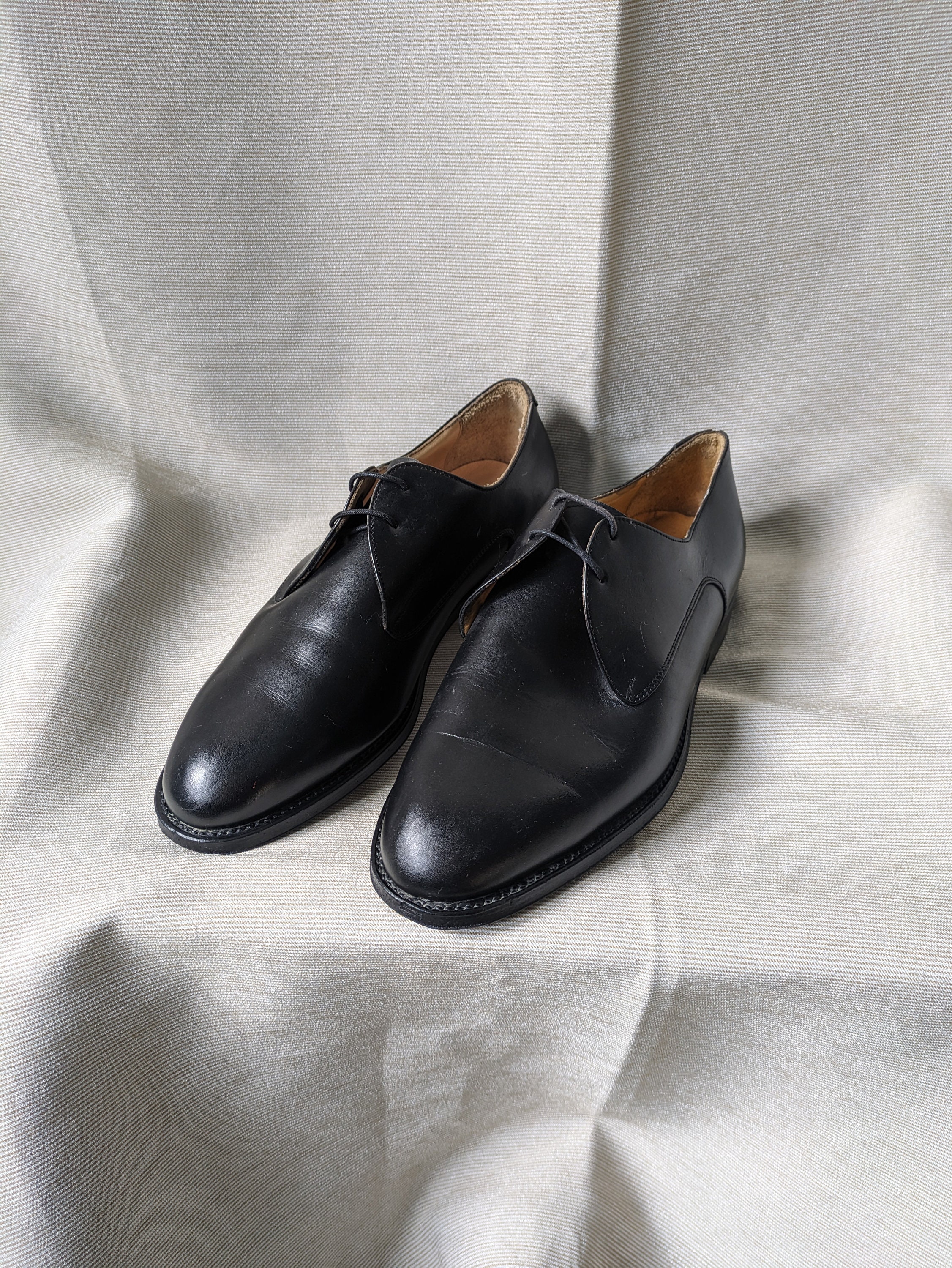 80s-90s KENZO square toe leather shoes