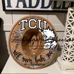 Cappello TCU Frogs - Tesa larga con lima laser e masterizzazione a mano