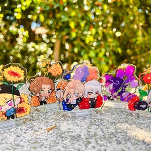 Noctyx & Chronoir Mini Standee Keychains