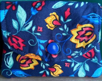 Handmade Small Women’s Wallet | Slim Credit Card Wallet | Back Pocket Wallet