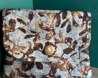 Handmade Small Women’s Wallet | Slim Credit Card Wallet | Back Pocket Wallet