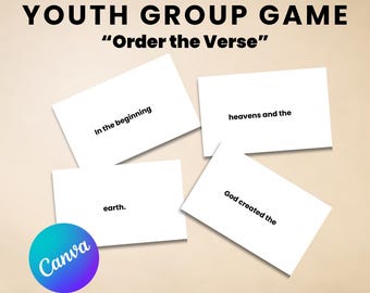 Youth Bible Activity Game