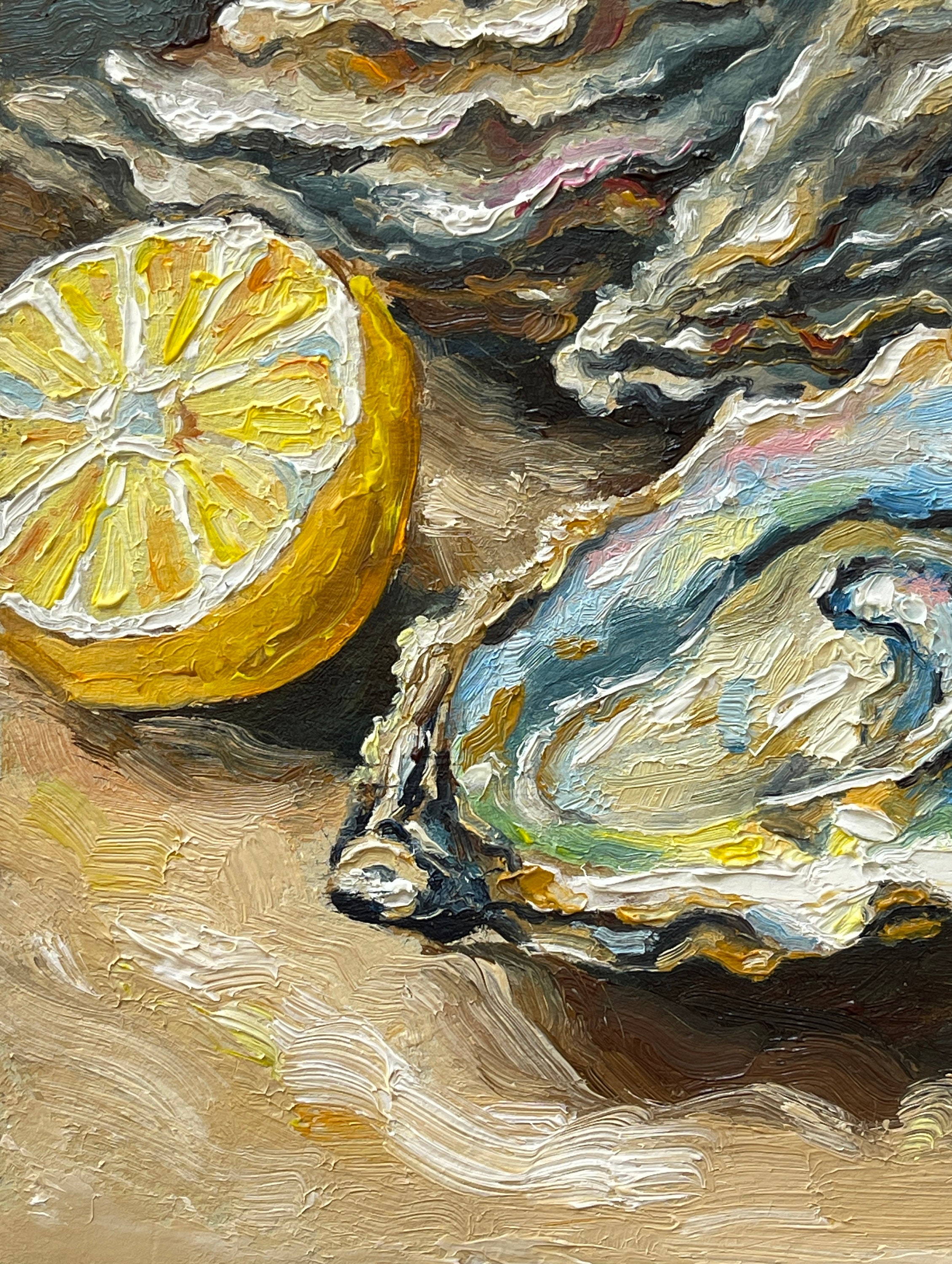 Oyster and lemon pajamas sale