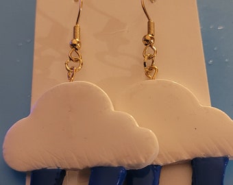 Rain Cloud Earrings