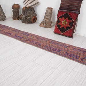 2x11 Runner,Oushak Runner,Vintage Runner Rug,Turkish Runner 2x11,Kitchen Faded Rug,Handmade Rug Runner,Vintage Rug 2x11,Neutral Runner,951