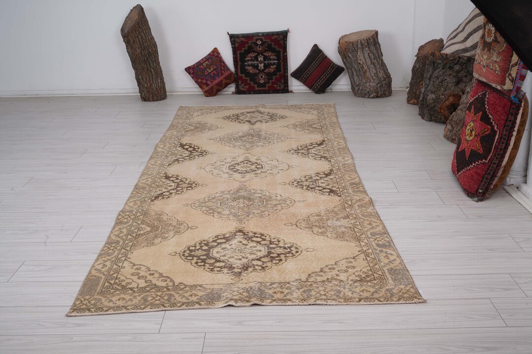 4x12 Runner,vintage Runner Rug,turkish Runner 4x12,handmade Wool Rug ...