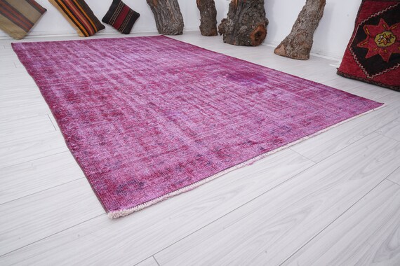 6x9 Rug,Oushak Turkish Rug,Wool Rug,Faded,Vintage Rug,Oushak Rug 6x9,Handmade Area Rug,Muted,Neutral Rug,Rug 6x9,Vintage Area Rug,Carpet,708