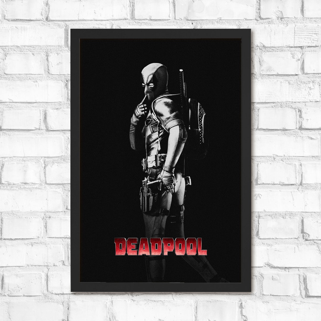 Deadpool Poster, Movie Poster, Film Poster, Wall Art, Home Decor, Fan ...
