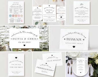 Komplettes Briefpapier-Vorlagen-Bundle: 100+ moderne Designs (Digitaler Download)